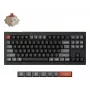 Teclado mecánico Keychron V3 Ultra 8K – QWERTY, Bluetooth y cable, RGB, negro