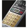 Gigaset E560 teléfono DECT teléfono identificación de llamadas negro, plata