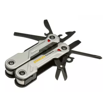 Multiherramienta Stanley FATMAX T16 negro acero inoxidable