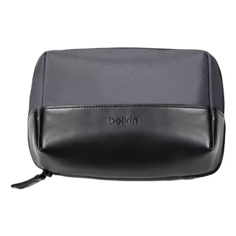 Organizador de viaje Belkin MMA013HQBK diseño compacto material resistente, bolsa de transporte para cables y accesorios