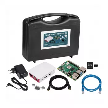 RASPBERRY Pi 3B+ 1GB Full Kit 1GB/carcasa/tarjeta SD 32GB/accesorios (RPI3B+-FULL-KIT)