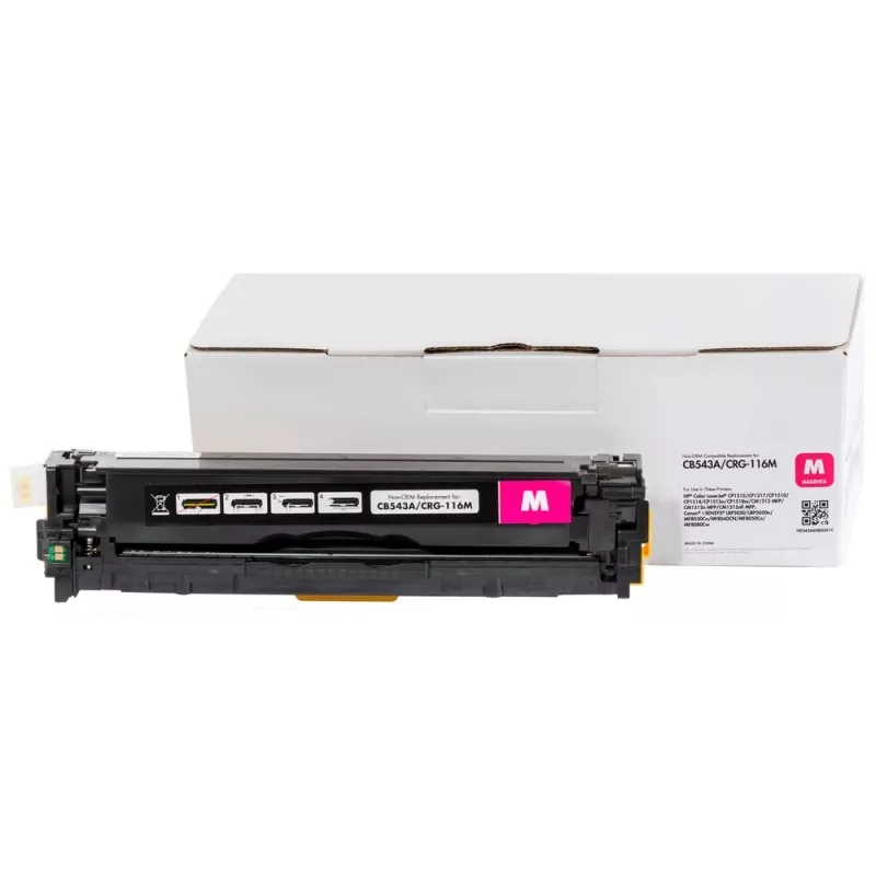 Compatible Static-Control Hewlett-Packard CB543A/CE323A/CF213A/Canon CRG716, magenta, 1800 pág. IP Sa