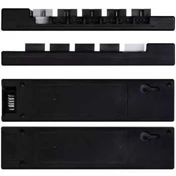 Hub USB y PWM Lian Li EDGE HUB EG-HUB01B — 4× USB, 6× conexiones PWM para ventiladores