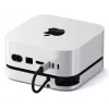 Dock/replicador de puertos para portátil Satechi ST-GNMMES — hub USB 3.2 Gen 2 Type-C con cable, USB-A y SD, plata