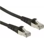 ROLINE - cable de parcheo - RJ-45 (M) a RJ-45 (M) - 10 m - SFTP - CAT 6a - negro (21.15.2857)
