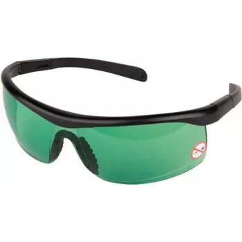 MAKITA LE00772796 - Gafas láser compatibles con nivel láser de líneas cruzadas a batería y otros dispositivos - en verde (LE00772796)
