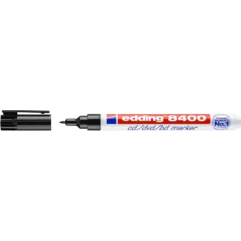 Rotulador punta redonda Edding 8400 negro