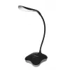 Esperanza ELD105K Mimosa lámpara de escritorio LED, 3 W, negra