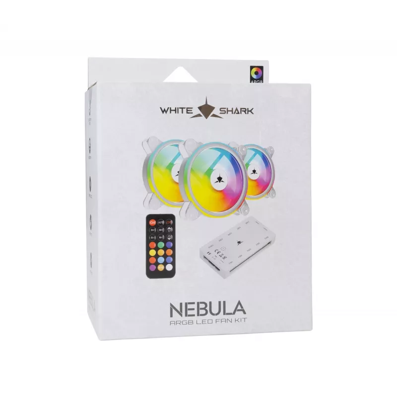 Set de iluminación ARGB White Shark Nebula-2 5V RGB (modelo NEBULA-2-W)