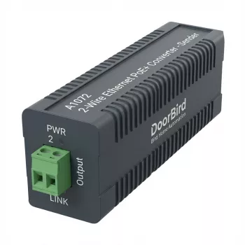DoorBird A1072 Convertidor PoE 2 hilos Ethernet