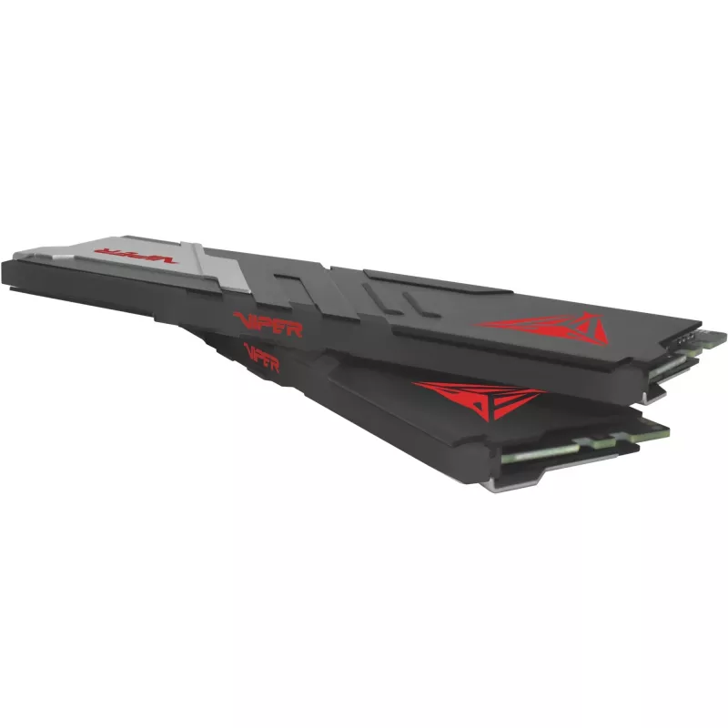 DIMM 32 GB DDR5-5600 (2x 16 GB) Kit dual, memoria RAM negra/blanca, PVV532G560C36K, Viper Venom, INTEL XMP