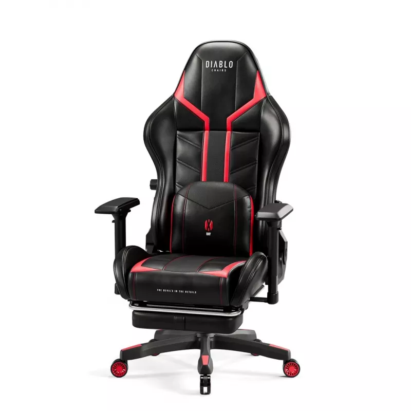 Silla gaming Diablo X-Ray 2.0 Normal Size negra, Red
