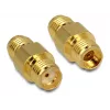 DeLOCK - Adaptador de antena - SMA (H) - SMA (H) (88478)