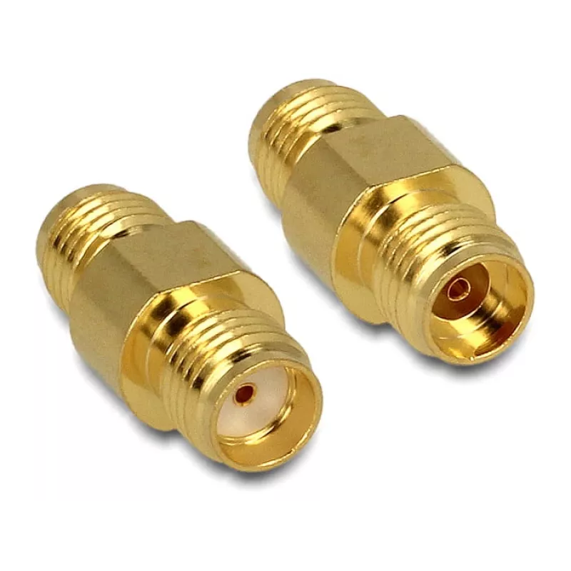 DeLOCK - Adaptador de antena - SMA (H) - SMA (H) (88478)