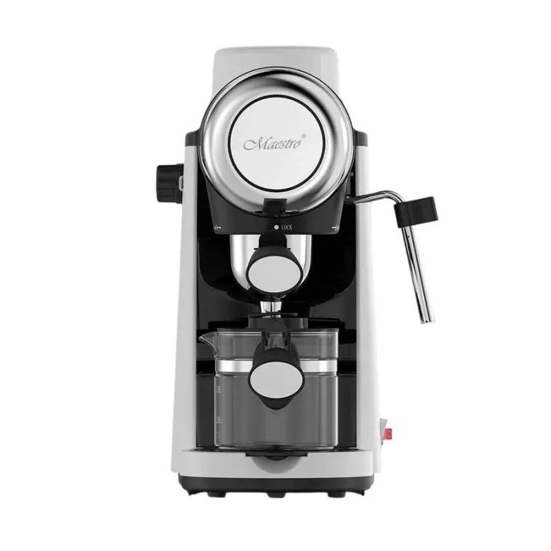 Maestro MR-410 cafetera espresso con espumador de leche, 800 W, 3,5 bar, depósito de agua de 240 ml
