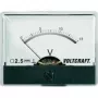 Voltcraft AM-60X46/15V/DC instrumento de panel AM-60X46/15V/DC 15 V galvanómetro de bobina móvil (AM-60X46/15V/DC)