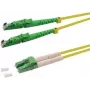 LogiLink FP0EE02 Cable de conexión de fibra LSH/LSH dúplex OS2 monomodo, 2 m