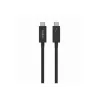 Belkin CONNECT - Cable Thunderbolt - 24 pin USB-C (M) reversible a 24 pin USB-C (M) reversible - Thunderbolt 4 - 1,0 m - pasivo, alimentación USB (10