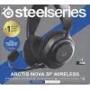 SteelSeries Arctis Nova 3P Wireless auriculares gaming inalámbricos, Bluetooth/2,4 GHz, negros