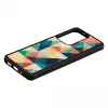 Funda protectora iKins para Samsung Galaxy S20 Ultra, Mosaik negro