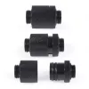 Alphacool ES D-Plug 20 mm de G1/4 macho a G1/4 macho, Deep Black
