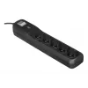 Lestar 5w Lv-530wa, protección contra sobretensiones, 2,5 m, Negro Lv-530w G-a K. Cz 2,5m