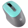 Defender Feam MM-296 52294 ratón inalámbrico, clic silencioso, óptico, 1600 DPI, USB, menta