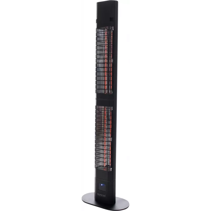 SUNRED | Calefactor | RD-DARK-3000L, Valencia Dark Lounge | Infrarrojos | 3000 W | Negro | IP55