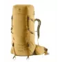 Mochila DEUTER Aircontact Core 60+10 – 60 L (ampliable +10 L), 2,1 kg, unisex, amarilla