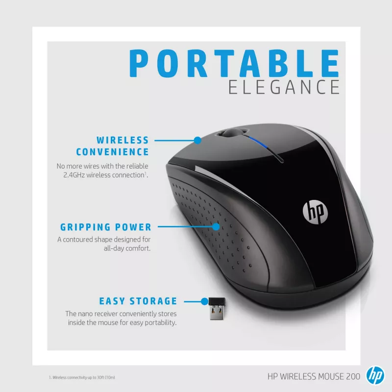 Ratón inalámbrico HP 220