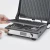 Parrilla de contacto Severin KG 2380 Negro Plata 2000W Acero inoxidable