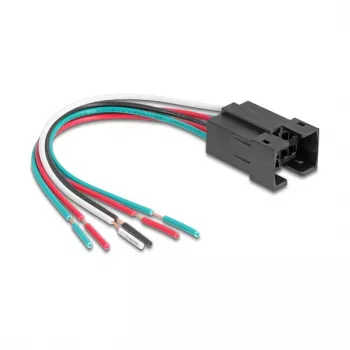 Delock 90790 conector hembra para pulsador o interruptor de 25 mm de 6 pines