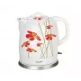 Hervidor Feel-Maestro MR-066-RED FLOWERS 1,5 L 1200 W rojo, blanco