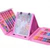 Set de arte Extralink 208 piezas — set de pintura con pinceles, colores, rotuladores