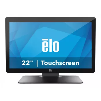 Monitor ELO 2202L 22 pulgadas FHD táctil capacitivo de 10 puntos USB antirreflejo sin marco con soporte