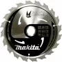 Makita M-Force disco para sierra circular para madera, 165 mm, 24 dientes (B-32007)