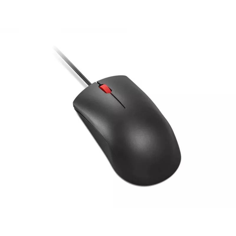 Lenovo 120 GY51L52636 ratón óptico con cable, USB-A, 3 botones, cable de 1,5 m, negro