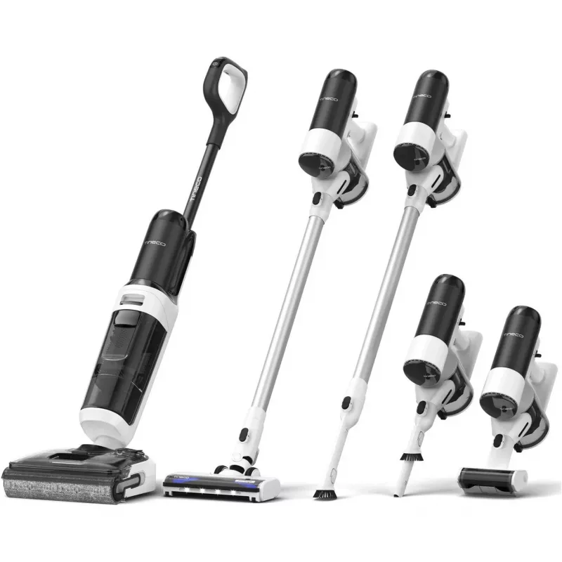 Limpiador de suelos Tineco Floor One Switch S6 Stretch Plus blanco – limpiador de suelos duros en húmedo y en seco inalámbrico