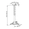 Soporte de techo ART P-102