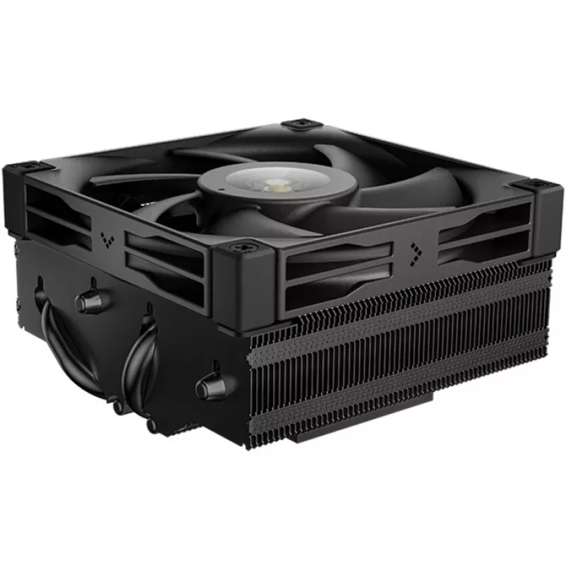 Disipador CPU DeepCool AN400 BK 92 mm, negro, ventilador de 92 mm, compatible con socket