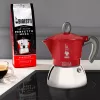 Bialetti Moka Induction Cafetera moka 0,1 L Rojo Plata