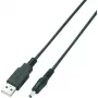 Cable Renkforce USB a DC 3,5 mm 5 V 0,5 A 1 m
