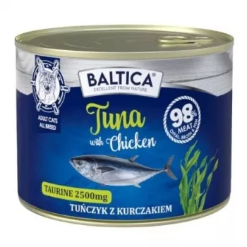 BALTICA Excellent Atún con pollo - Comida húmeda para gatos - 185 g