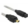 Cable FireWire A/B DeLOCK 82588 1,0 m gris