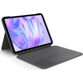 Logitech Combo Touch Teclado QWERTZ alemán Smart Connector grafito