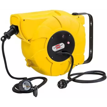 Alargador de corriente Brennenstuhl 1241000300 18 m 1 toma de corriente negro amarillo