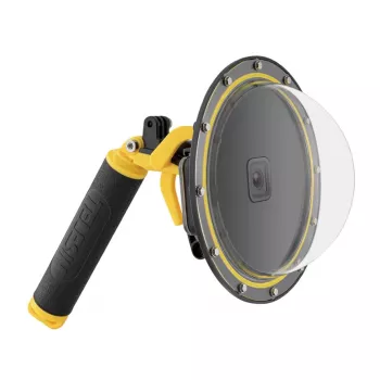 Carcasa con puerto domo submarino Telesin para GoPro Hero 9 (modelo GP-DMP-T09)