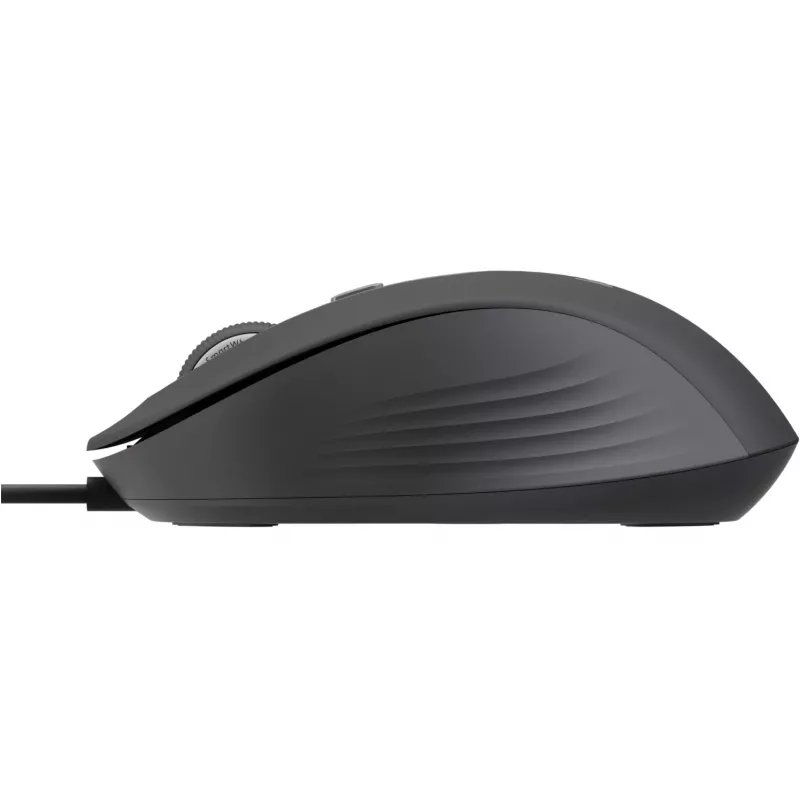 Logitech Signature Wired M520 for Business ratón óptico con cable USB-C Plug-and-Play Windows/Mac/Chrome/PC/portátiles - Graphite