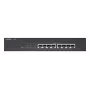 Lancom GS-1208P, no gestionado, Gigabit Ethernet (10/100/1000), Power over Ethernet (PoE), instalación en rack, 1U