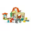 Juguete de construcción LEGO DUPLO cuidado de animales de granja set 10416 — 74 piezas, 2 minifiguras, edad 2+